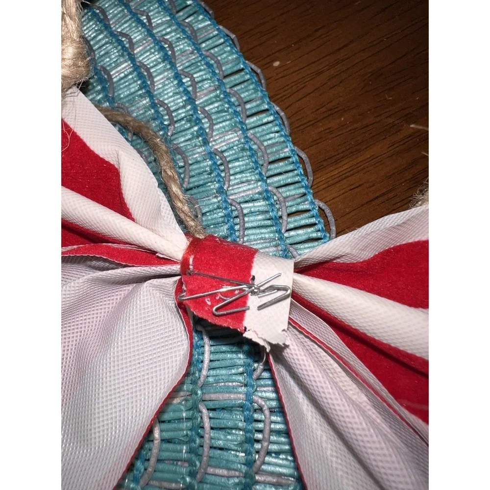 Vintage Americana Bow Garland Banner Patriotic 4th of July 65